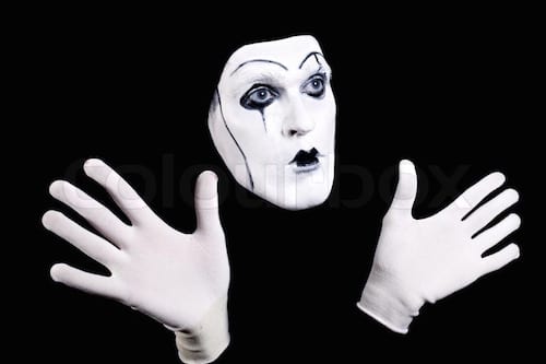 mime