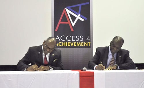 signing