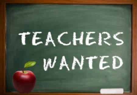 teachers wanted