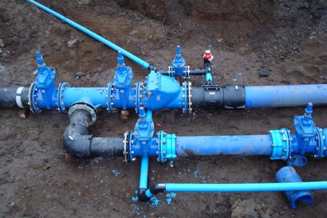 water main test