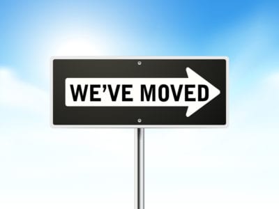 moved sign