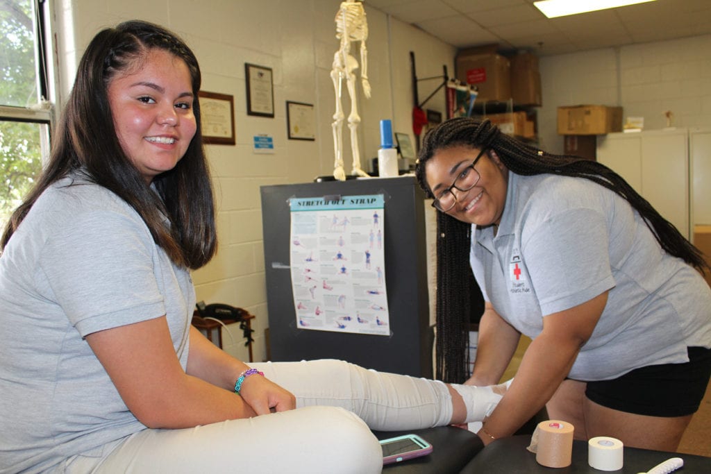 06-13-17 Student Athletic Aide Camp RCPS IMG_2074 Mariana Carrasco 12th gr RCHS