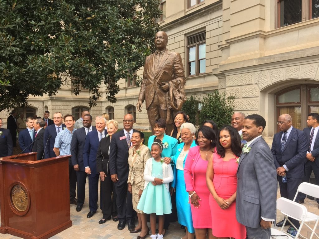 MLK statue