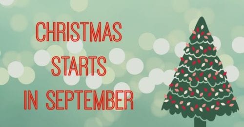 christmas in september