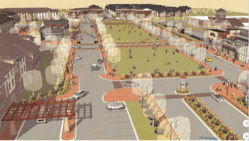 the rise rendering