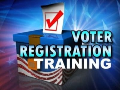 voter registration training