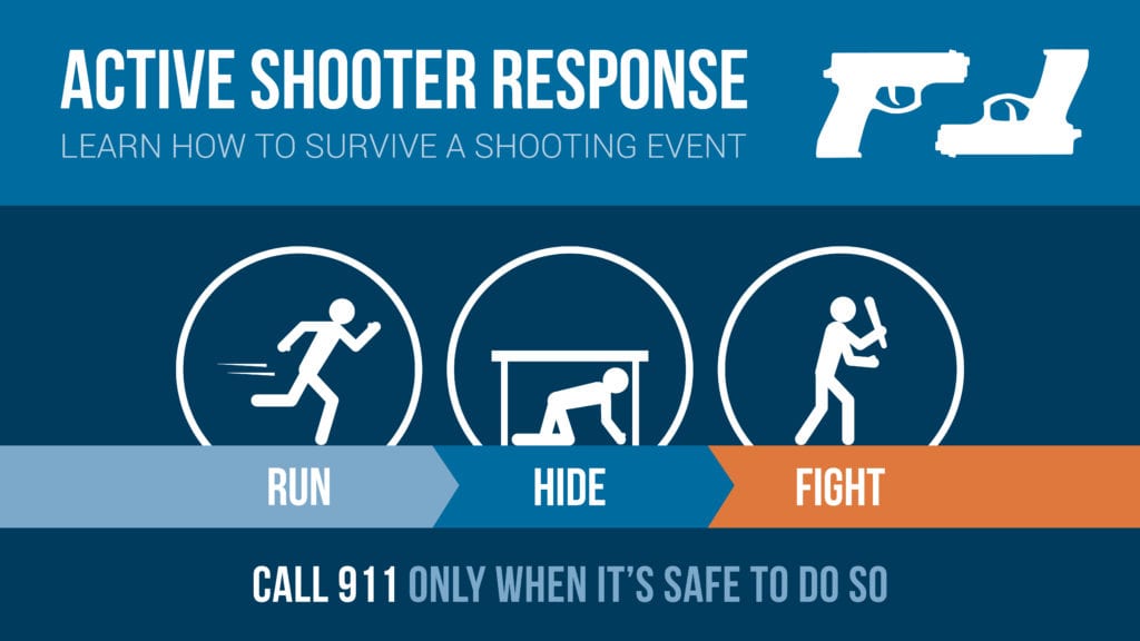 run hide fight active shooter