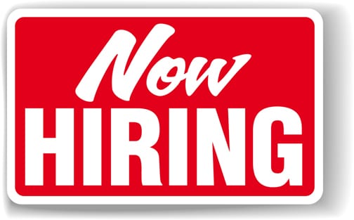 Now Hiring Help Wanted business signs
