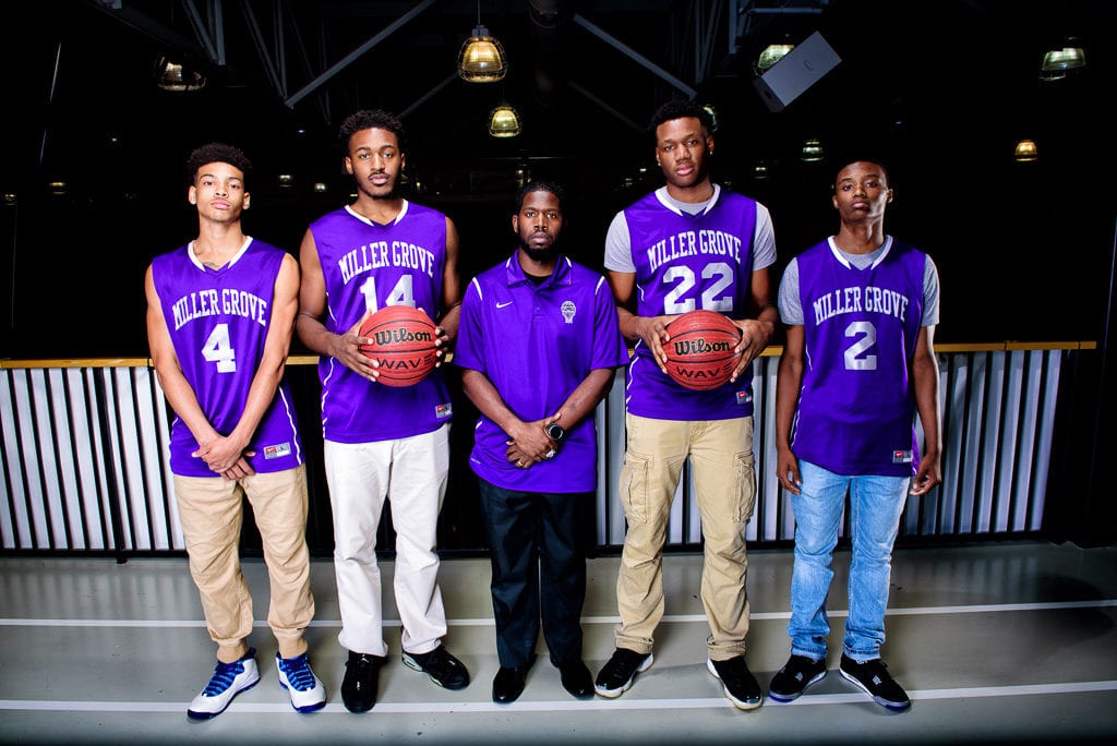 Miller Grove basketball. Photo by Ty Freeman