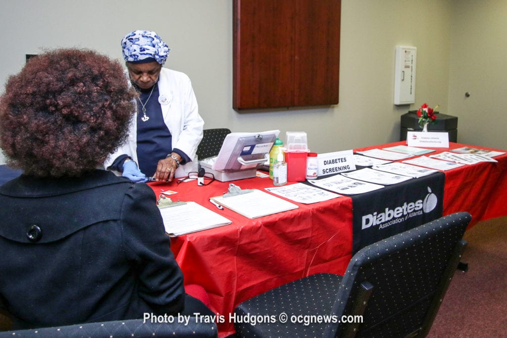 The DeKalb Board of Health hosted its Diabetes Alert Day event on March 27. Photo by Travis Hudgons/OCG News