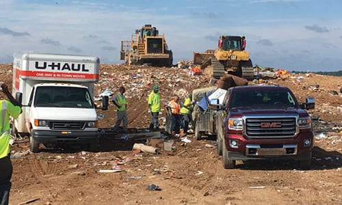 landfill