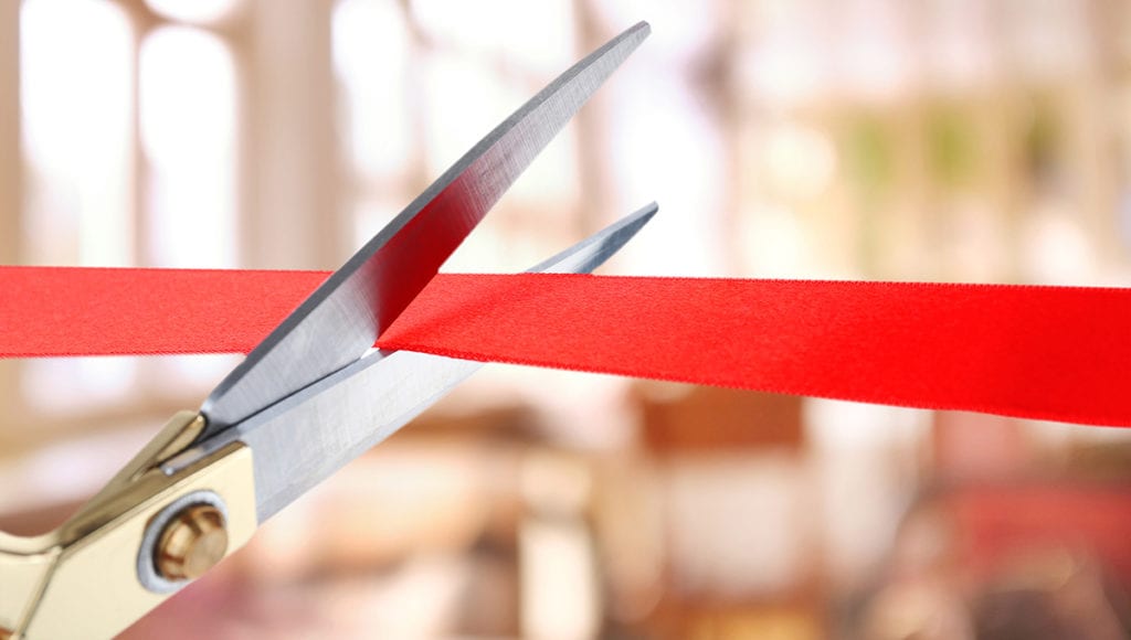 ribbon cutting