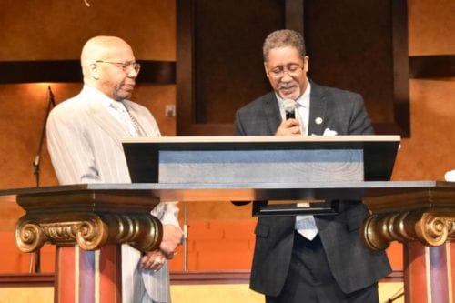 Mayor and Jasper Williams