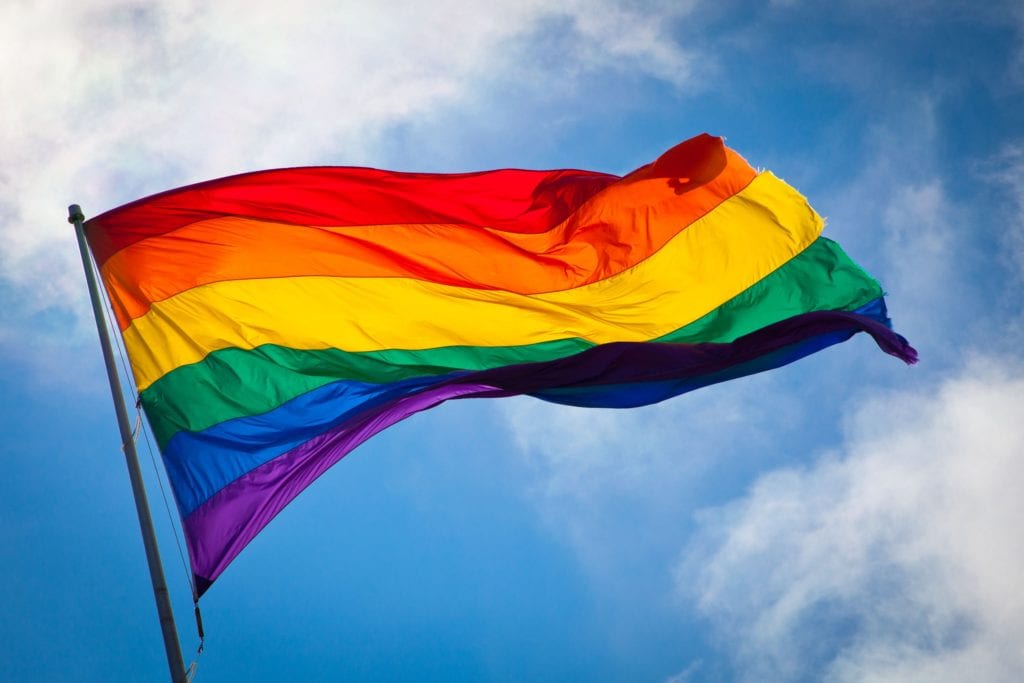 lgbt rainbow flag