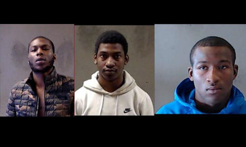 Tyler Rhashad Anderson, Charlie Lee Geddis and Antonio Jermaine Crowley