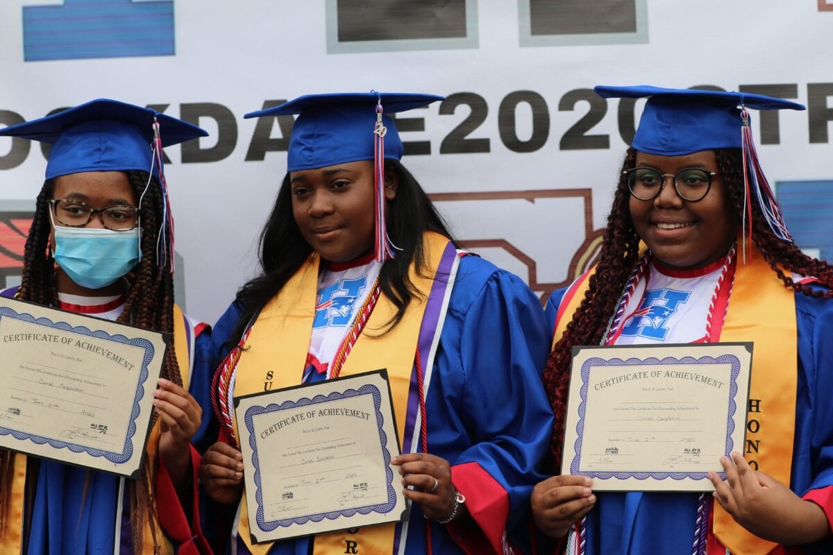 Rockdale County celebrates parade, drive-in graduation for the Class of Rockdale County celebrates parade, drive-in graduation for the Class of