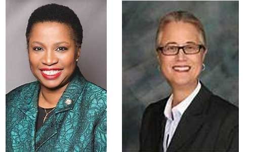 Doreen Carter and Karla Drenner
