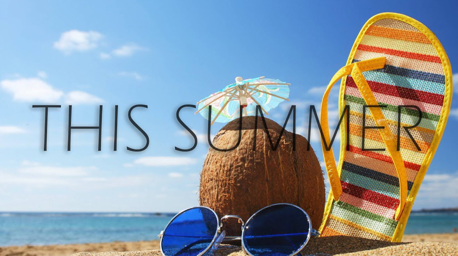Summer vacation family photos